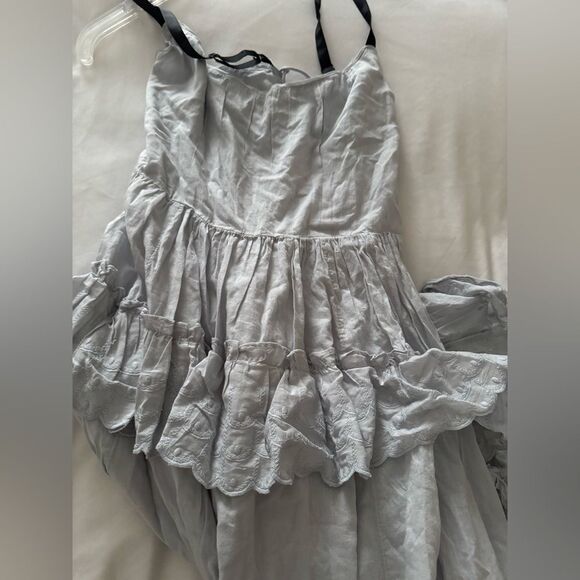 New UO Annabelle Tiered Ruffle Maxi Dress - Picture 5 of 6